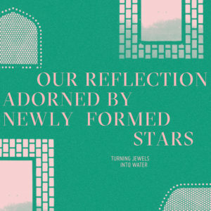 Turning Jewels Into Water – Our Reflection Adorned by Newly Formed Stars